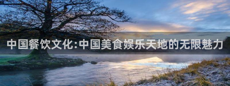 jjb竞技宝官网：中国餐饮文化:中国美食娱乐天地的无限魅力